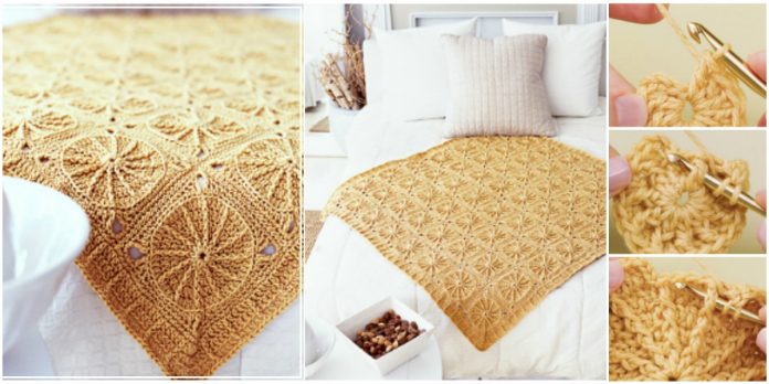 crochet Sunny Spread 4