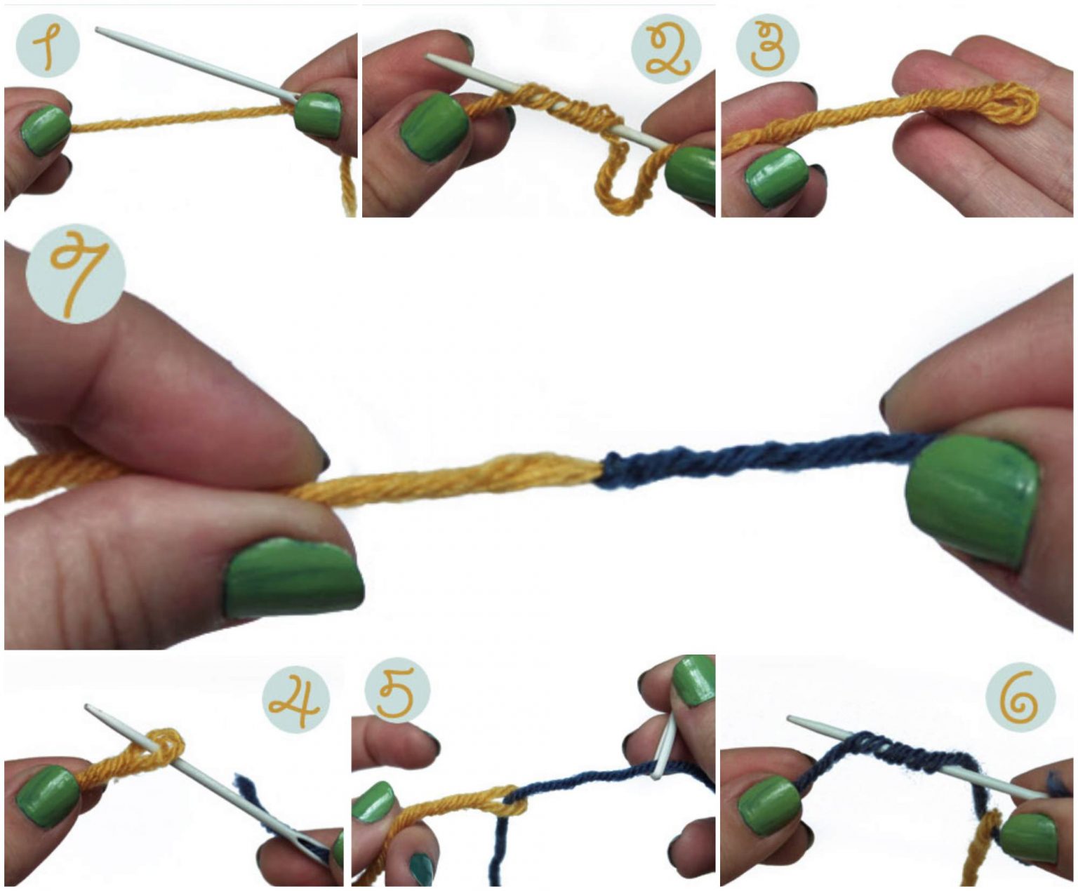 How to Join Yarn in 7 Easy Steps Pattern and Video Tutorial Styles Idea