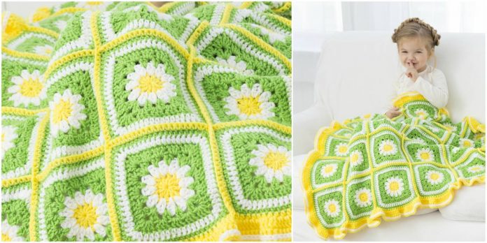 Daisy Garden Blanket-stylesidea-coll