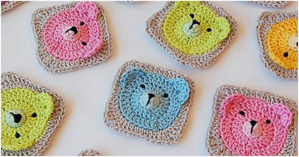 stylesideateddybeargrannysquare1200 Styles Idea