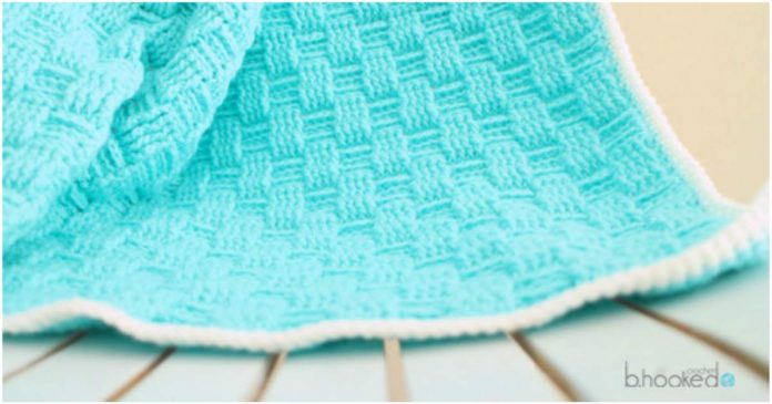 Basket-Weave-Crochet-Baby-Blanket-stylesidea-2