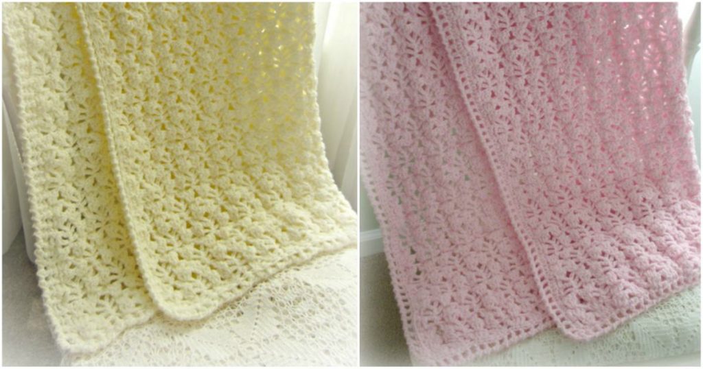 Soft Cozy Three Color Baby Blanket 3 x Free Crochet Pattern - Styles Idea