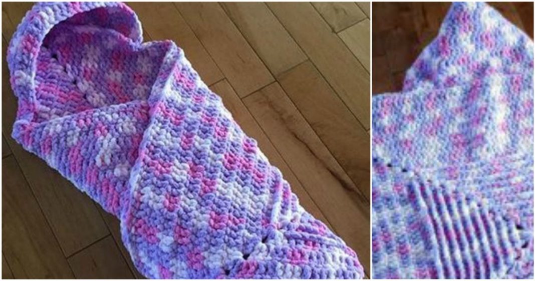 Cuddly Snuggly Hooded Baby Blanket Crochet Pattern Free - Styles Idea