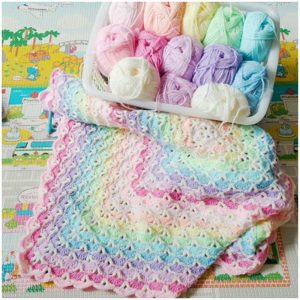 Full of Shells Blanket Crochet Pattern Free - Styles Idea