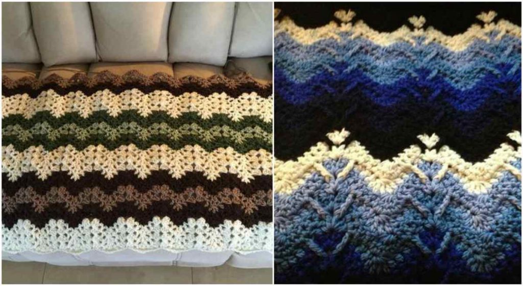 Mist Afghan Mountain Crochet Pattern Free Styles Idea