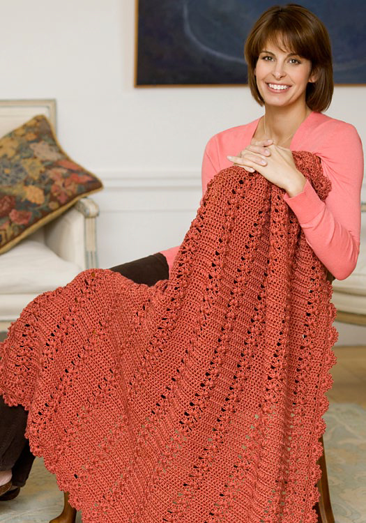 Trefoil-Crochet-Throw