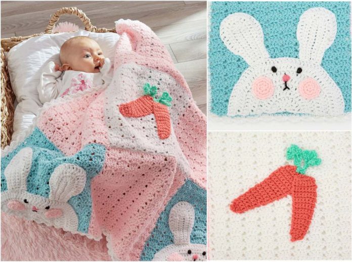 bunny_crochet_blanket_free_pattern_1