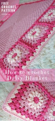 Daisy Flower Blanket Free Crochet Pattern Styles Idea Bebek battaniyesi papatya desenli battaniye stylesidea margherite mimuu bahcesi modeli coll donnaweb