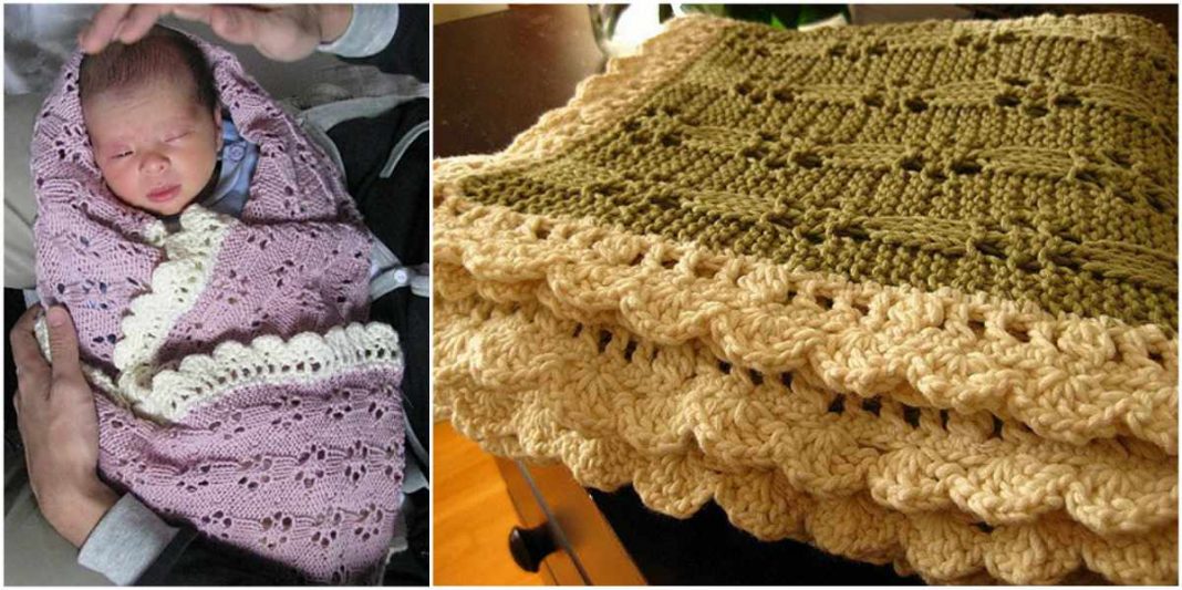 Knit Lace Baby Blanket [Free Pattern] Styles Idea