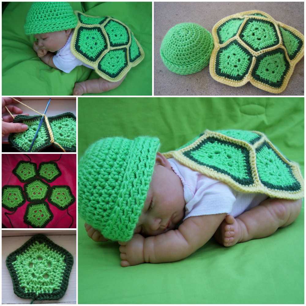 Easy Turtle Love Beanie and Blanket Free Crochet Pattern Styles Idea