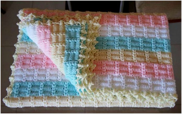 3-rainbow-diagram-Baby-crochet-Blanket
