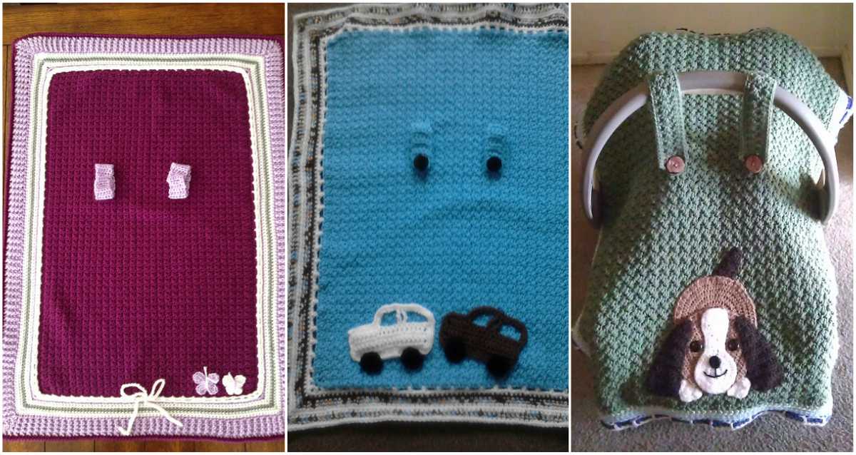 Basic Car Seat Crochet Tent [Free Pattern] Styles Idea
