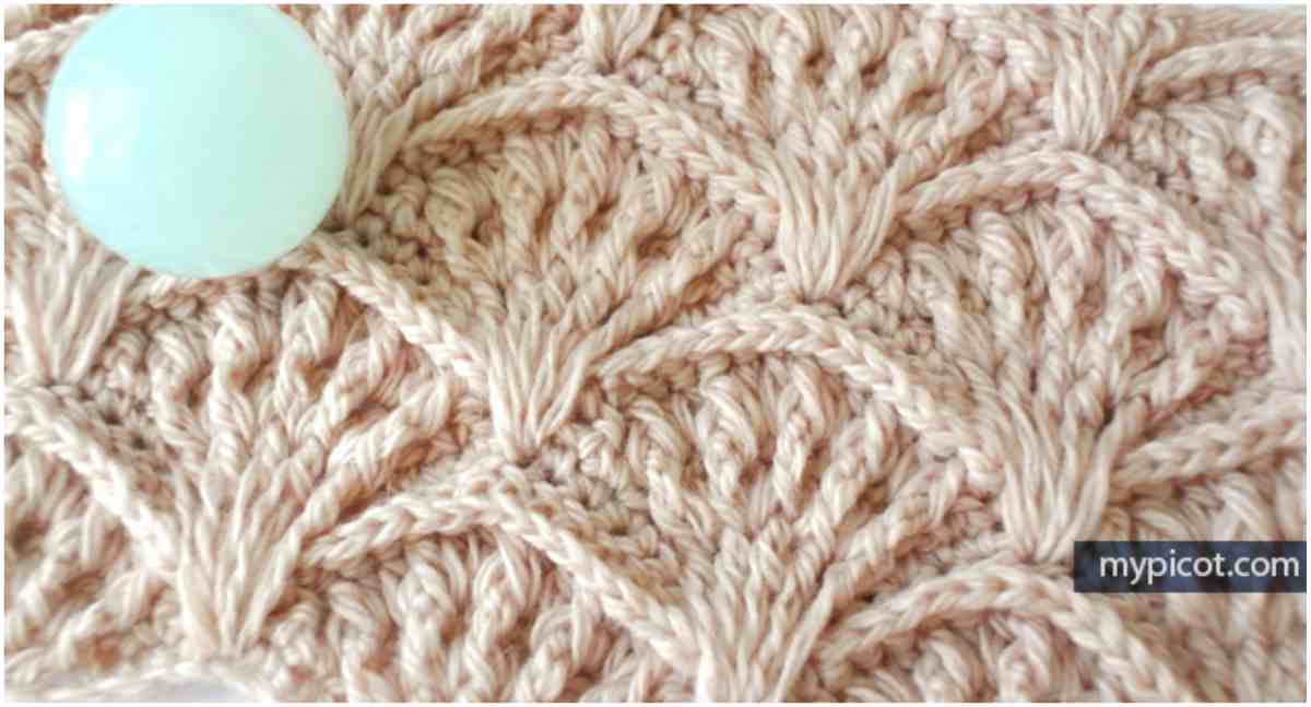 Shell Textured Stitch Crochet Pattern Free Styles Idea