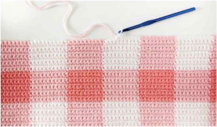 gingham-crochet-stitch-red