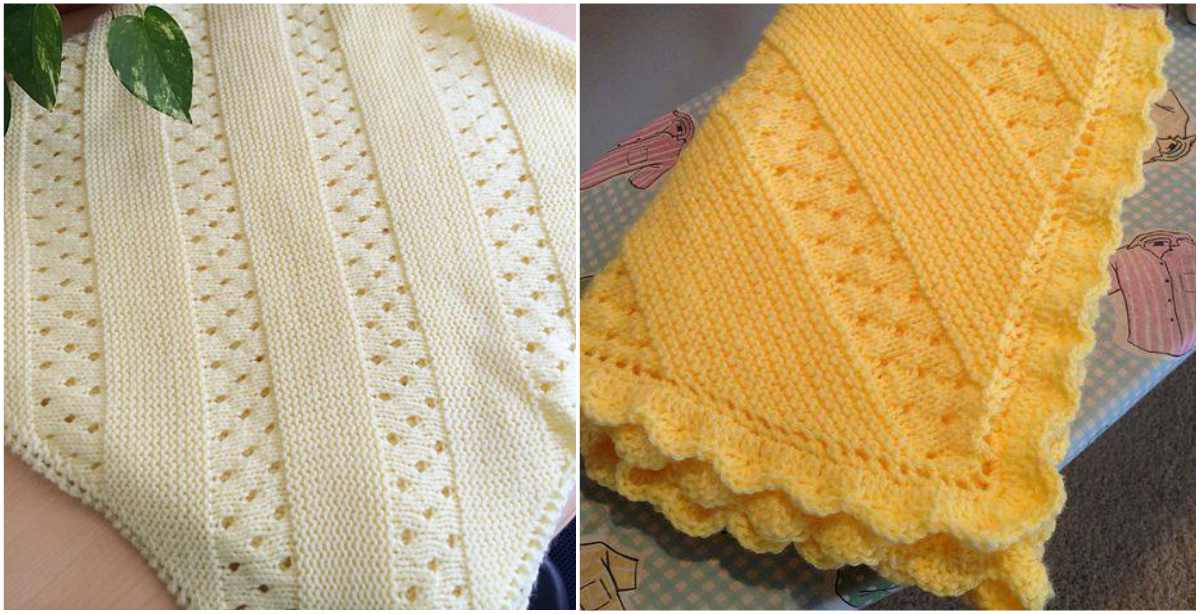 Treasured Heirloom Baby Blanket Free Knit Pattern Styles