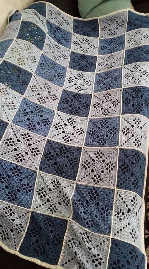 Victorian Lattice Baby Blanket Free Crochet Pattern Styles Idea