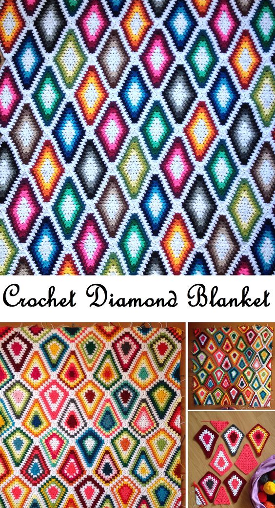 Diamond Blanket Bedspread Styles Idea