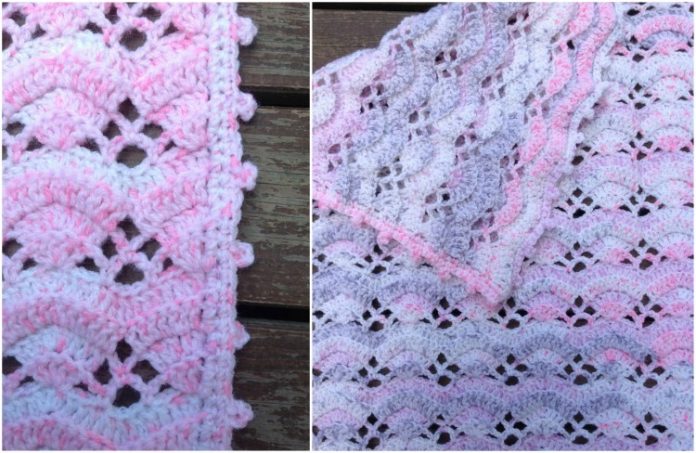 Shell-ish-Blanket-Free-Crochet-Pattern