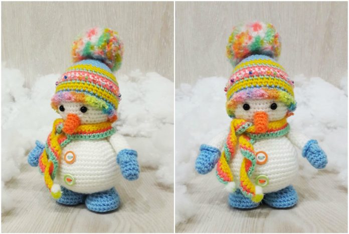 snowman-2-crochet-amigurumi-free-pattern