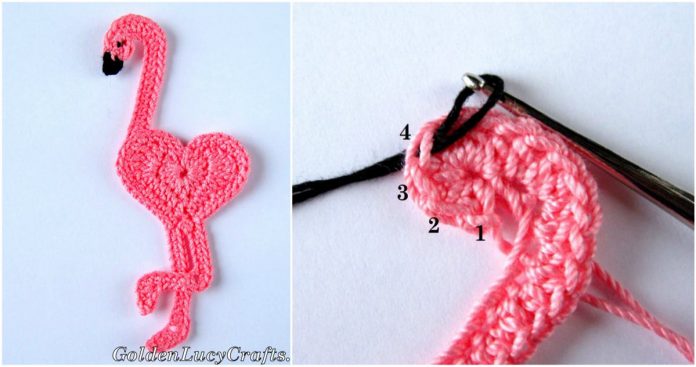 flamingo-crochet-applique-1