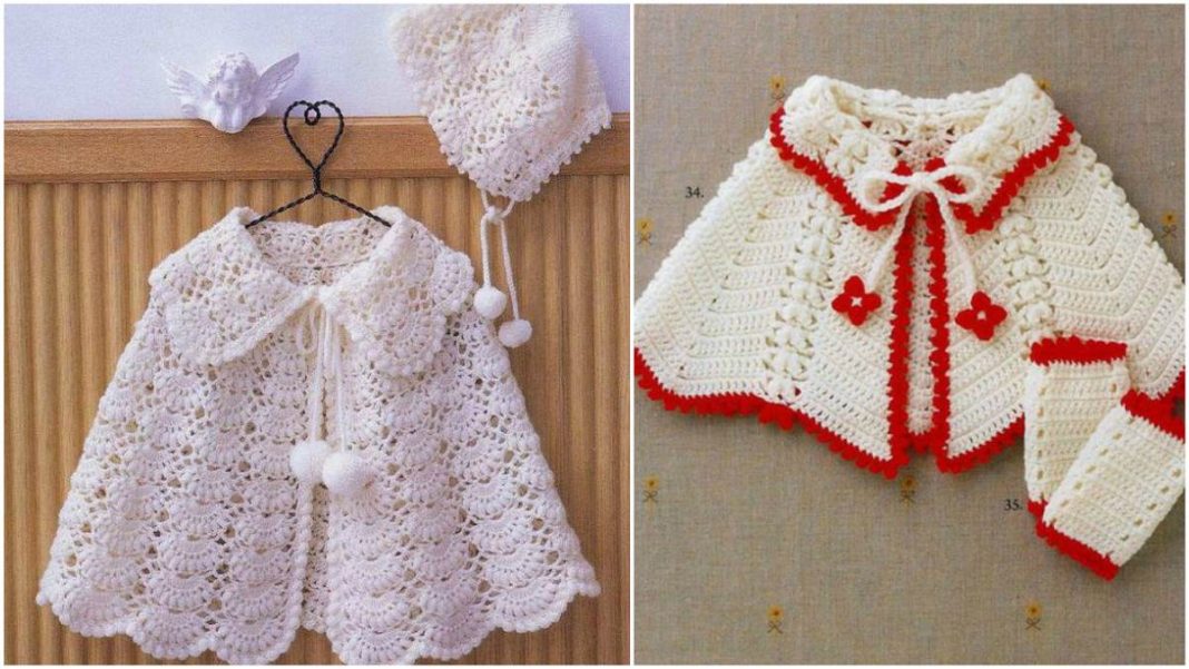 2 x Baby Cape Crochet Diagrams Free Styles Idea