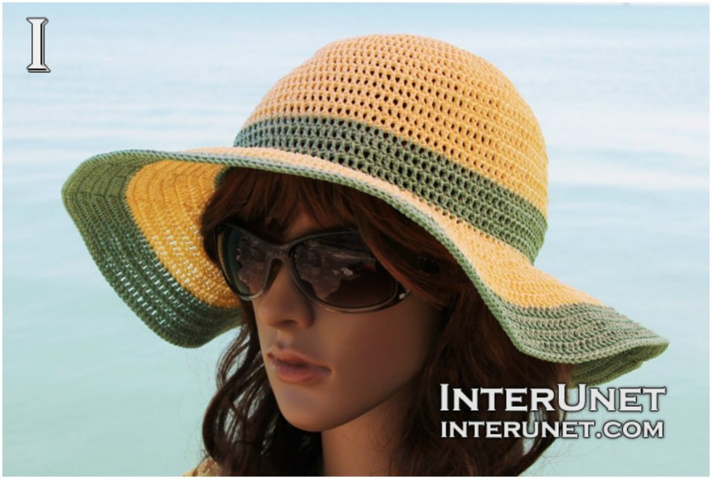 How to Crochet Summer Sun Hat Free Pattern & Video - Styles Idea