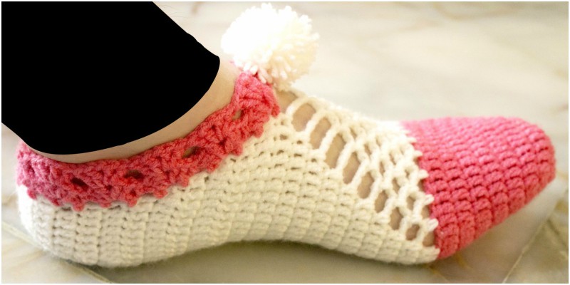 How to Easy Make Crochet Slippers - Styles Idea