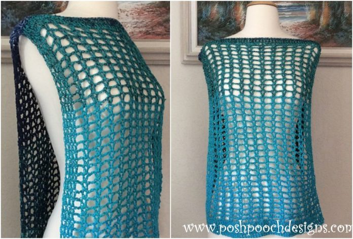 Ocean Waves Swim Suit Cover Crochet Pattern Free - Styles Idea