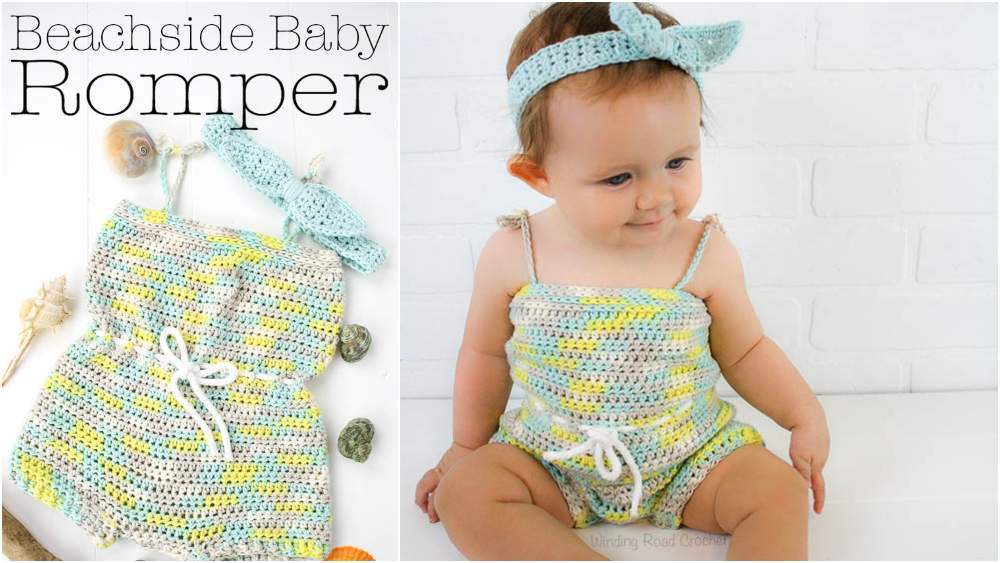 Beachside Baby Romper Crochet Pattern Free Styles Idea